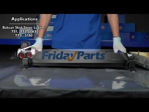 Échangeur d'huile refroidisseur pour chargeuse compacte pour Chargeur Pour BOBCAT