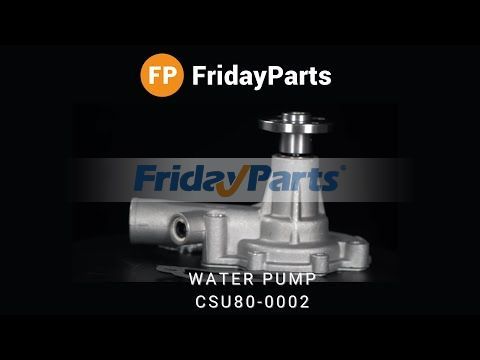 Repuesto Bomba de agua con junta MM401401 para tractor Bolens MT372 S370 S630 D2000II MT370 MT630 SD200II Bull 630D BeaverII compatible con Tractor Para Bolens FridayParts