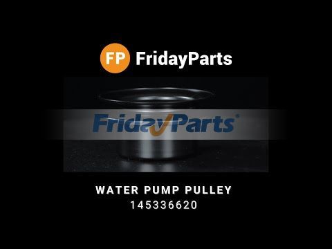 FridayParts Water Pump Pulley for Perkins