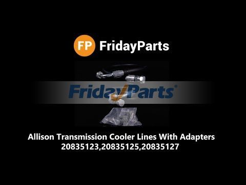 FridayPartsのアリソン トランスミッション クーラー ライン アダプター付き デュラマックス 6.6L シボレー GMC 2006-2010 用