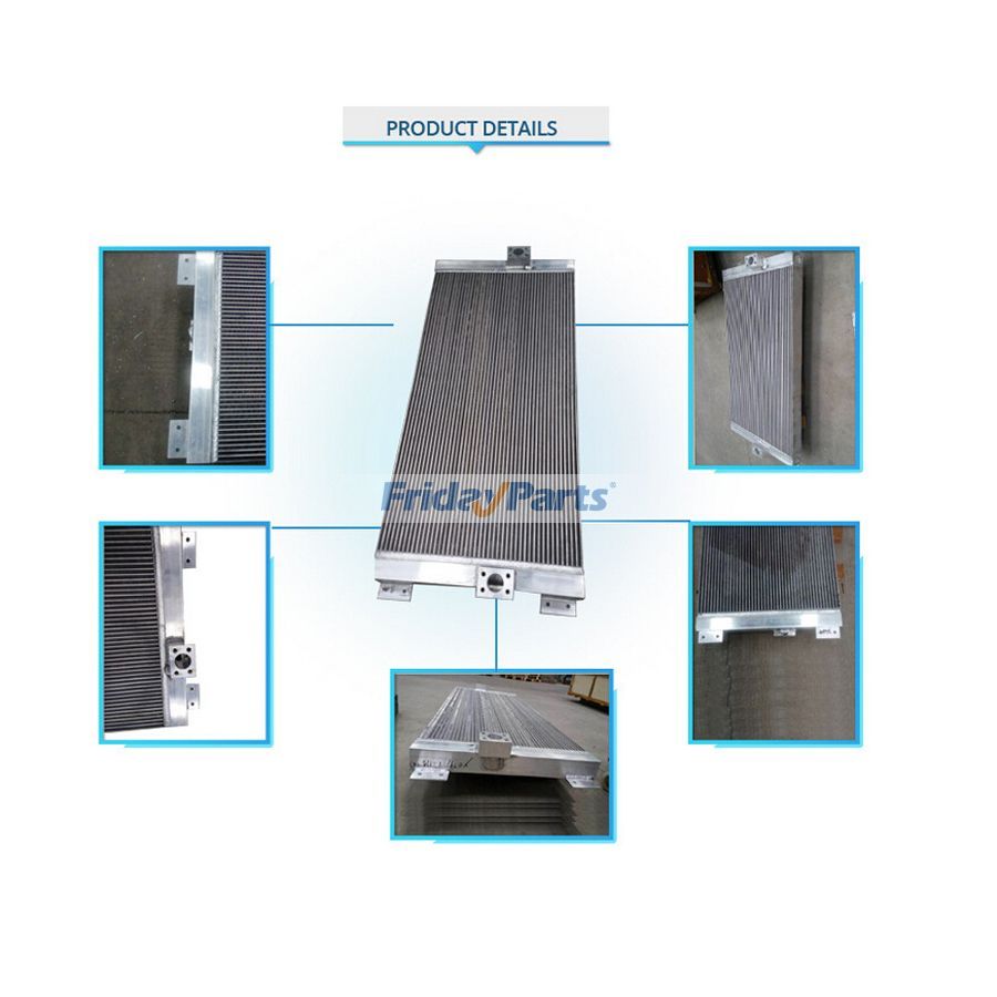 Refroidisseur d'huile hydrauliquepour Pelle