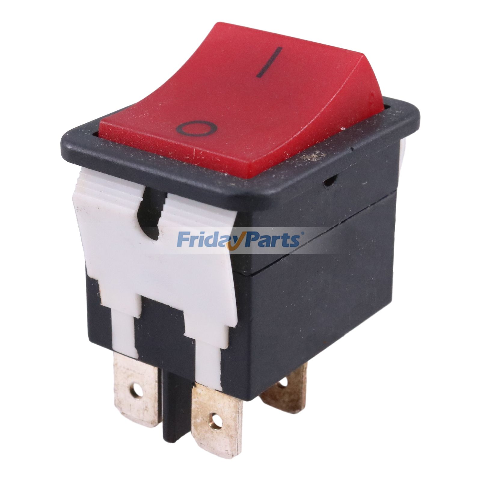 20A 125/250V 4-poliger DPST-Wippschalter N043321 für Dewalt Elektrokompressor D55168 D55146 D55167