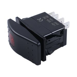 12V 20A 5ピンロッカースイッチ 308-1062 03081062 Onan Cummins ガソリン発電機用