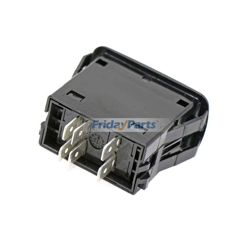 20A 12V 6-Pin Rocker Switch 102882501 L28D1S001AZZY81Z1 for Club Car XRT 1550 Carryall 295 500 510 550 700 710 Vehicle Precedent Spirit Medallion