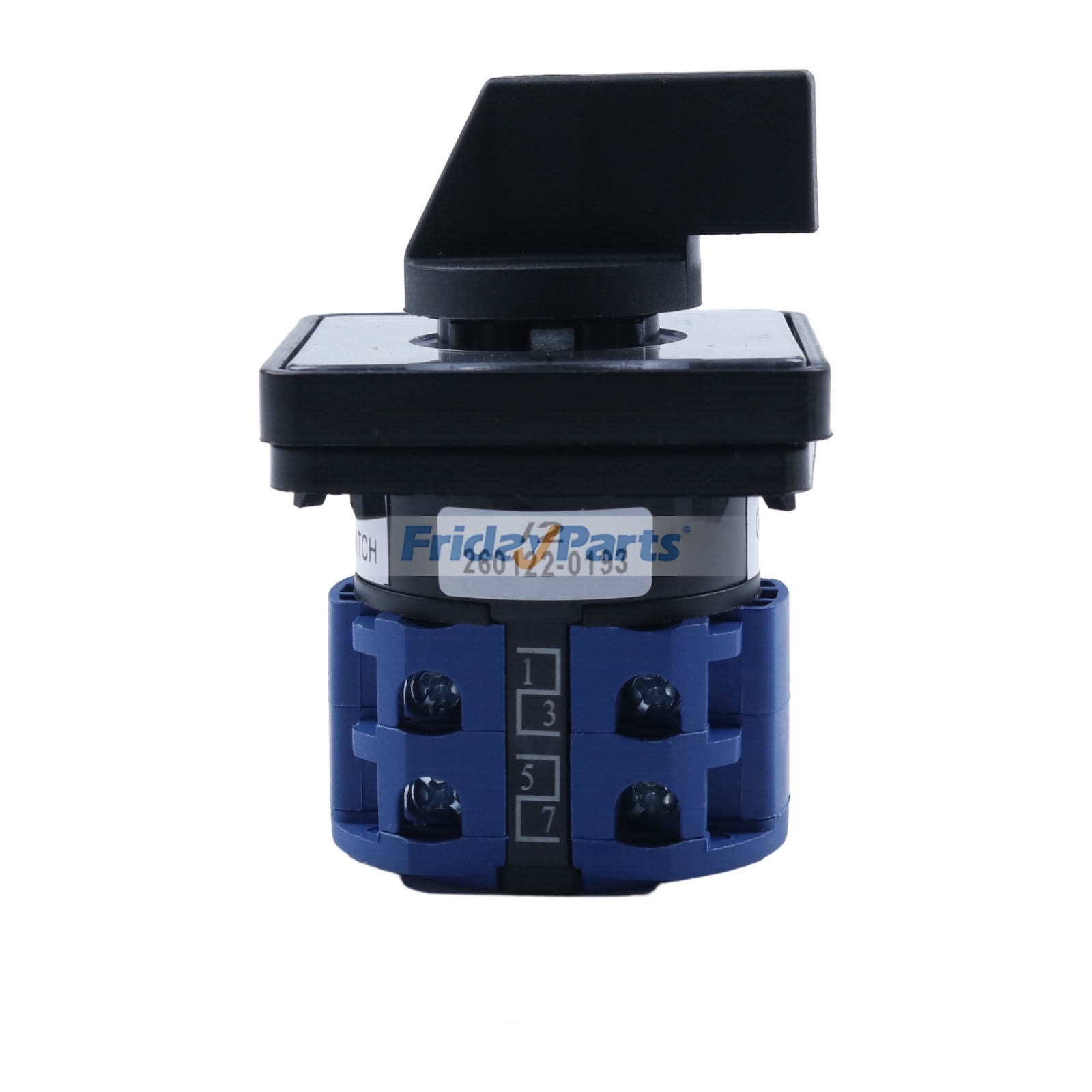 20A 550V 4 Position 8 Terminals Latching Rotary Cam Universal Changeover Switch