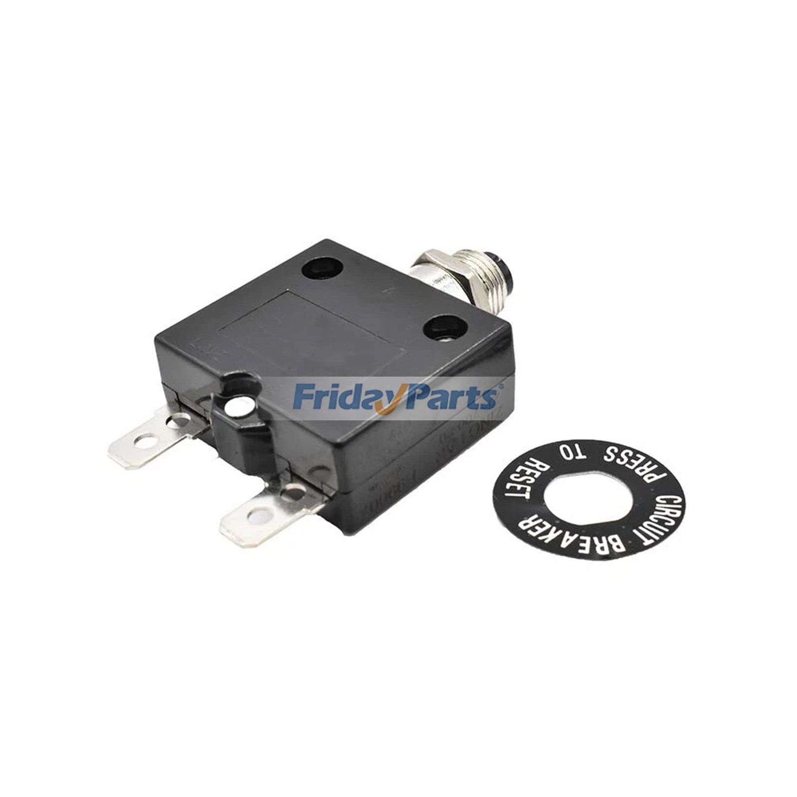 Interruptor de arranque con reinicio por disyuntor térmico de botón pulsador de 20 A SE20OLS para compresores Hitachi, Dewalt y otros.