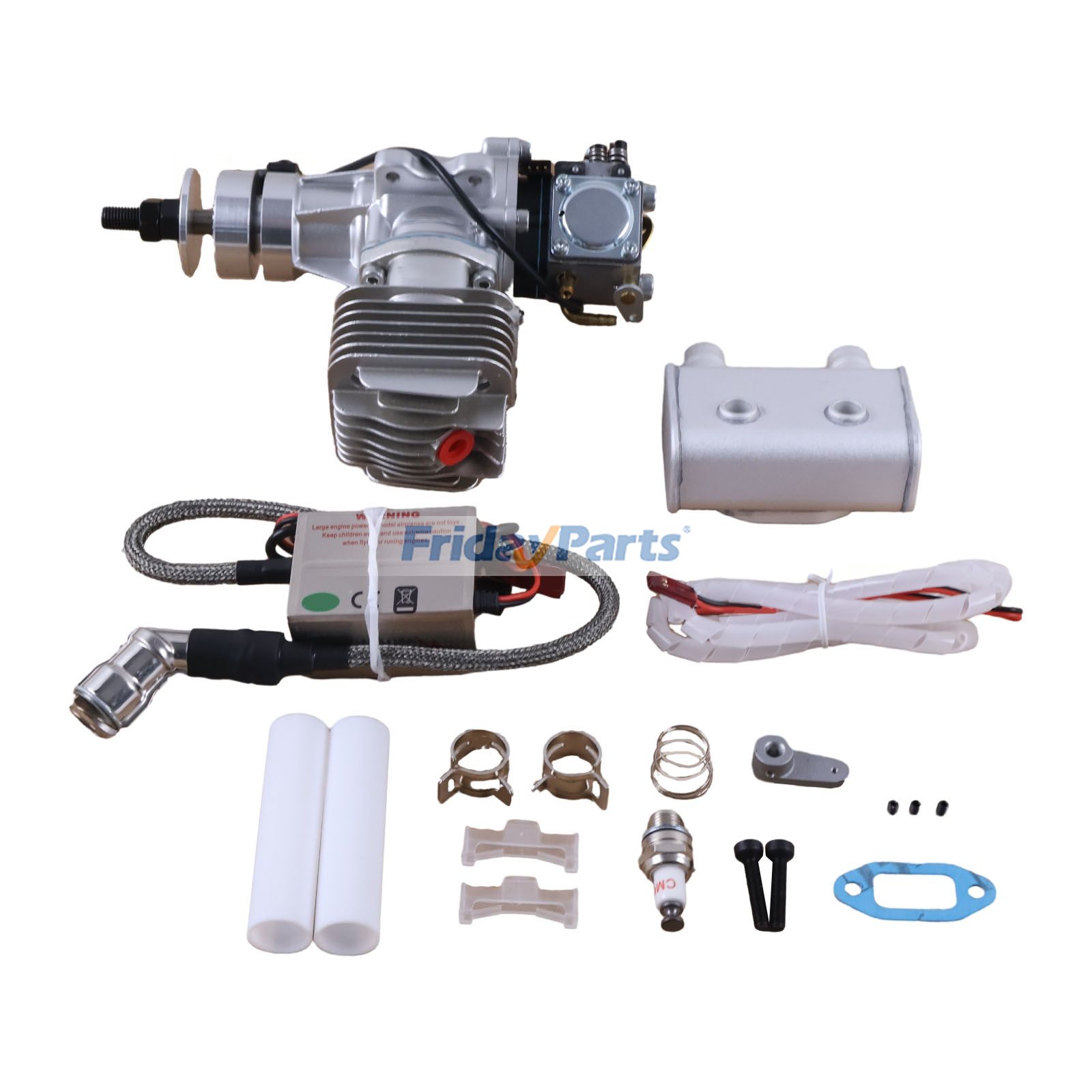 Motor de gas de 20 cc DLE20RA para modelo de ala fija de avión RC DLE