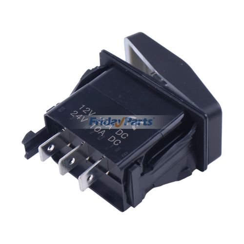 20V 12A 3P On-Off-On Tarp Rocker Switch 13979 for Dump Truck