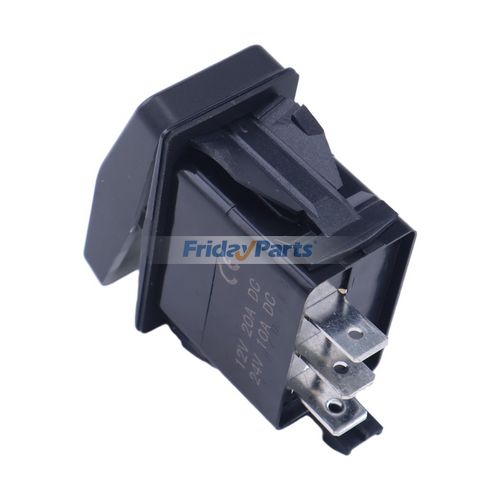 Tarp Mini Rocker Switch 20V 12A 3P On-Off-On Tarp Rocker Switch 13979 for Dump Truck