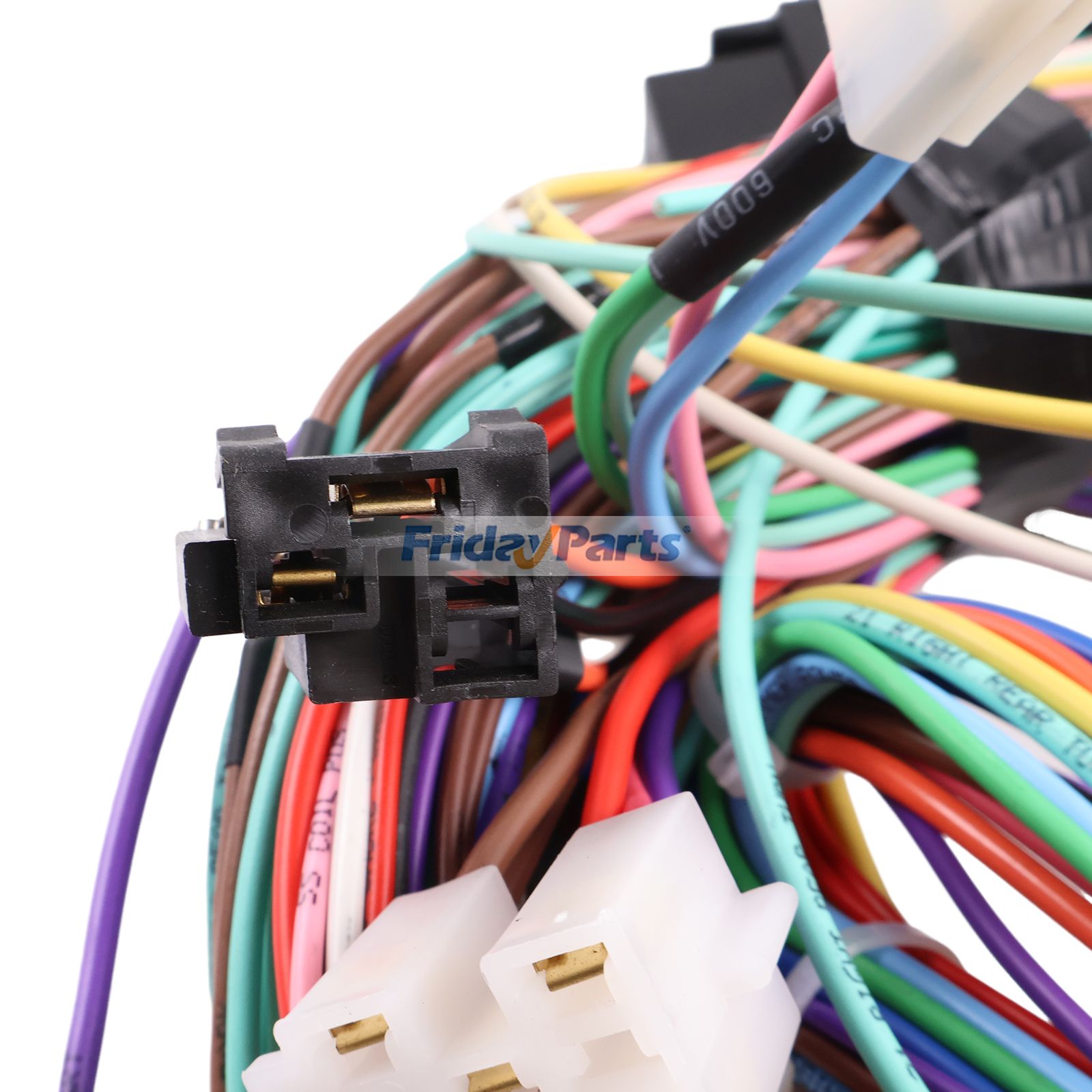 Kit completo de cableado de arnés de fusibles de circuito 21 y 18 para Chevrolet Impala 1961-1964 de FridayParts