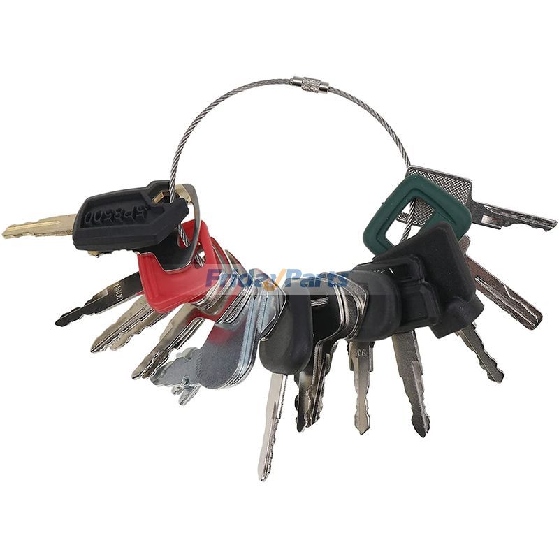 エクスカベーター,ローダー,トラクター,その他 21 イグニッションキー (Caterpillar、CAT CASE、John Deere、Volvo、JCB、Hyster、Komatsu など多数)