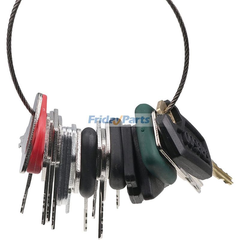 VOLVO用21 イグニッションキー (Caterpillar、CAT CASE、John Deere、Volvo、JCB、Hyster、Komatsu など多数)