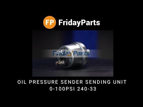 Oil Pressure Sender Sending Unit 0-100psi 240-33 ohms Output 1/8"-27NPT 5%FS for less
