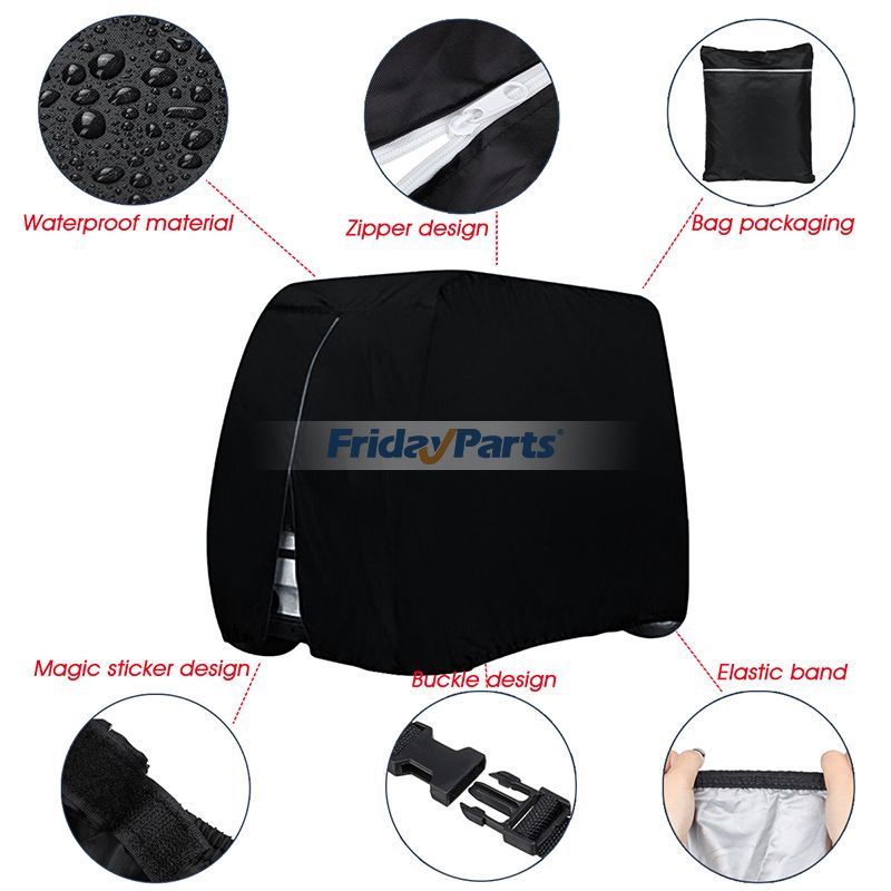 210D Cover Waterproof Universal for Most Brand 4 Passenger in Stock in China