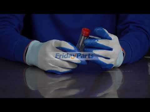 Lot de 6 buses d'injecteur de carburant 093400-2970 DLLA157SND297 pour moteur Hino J05C J08Cpour