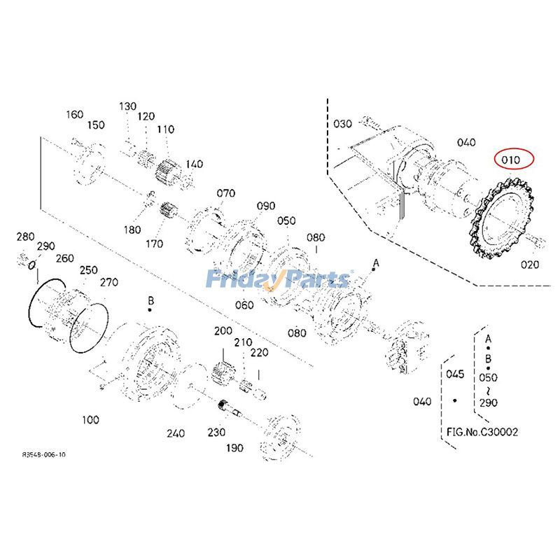 エクスカベーター 21Tスプロケット