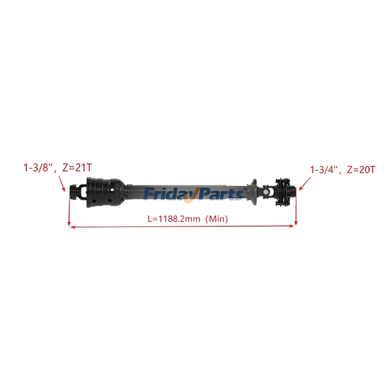 Universal Driveshaft for Other Agricultural Equipment