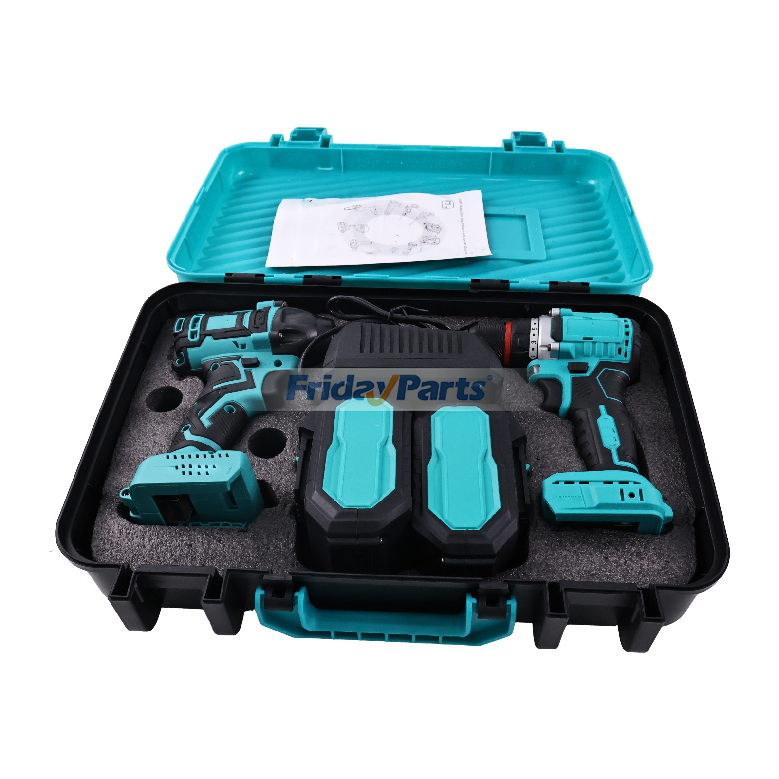 FridayParts Brushless Cordless Tool Kit