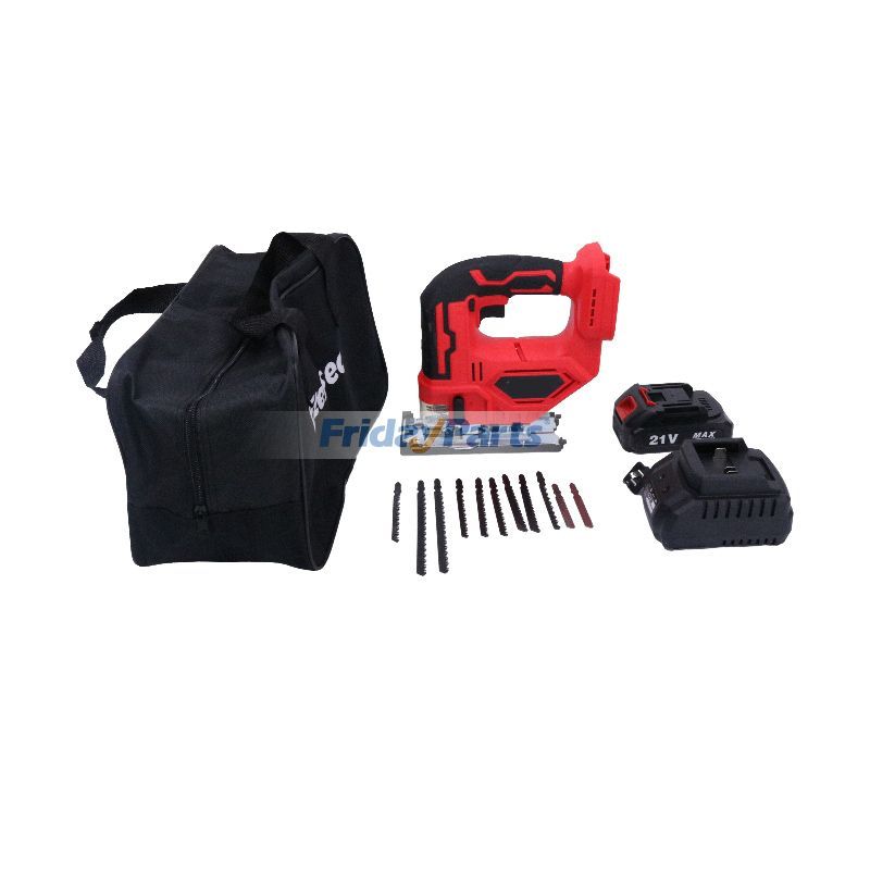 21V Electric Cordless Jigsaw Variable Speed Quick Jig Saw Power Tool Kit