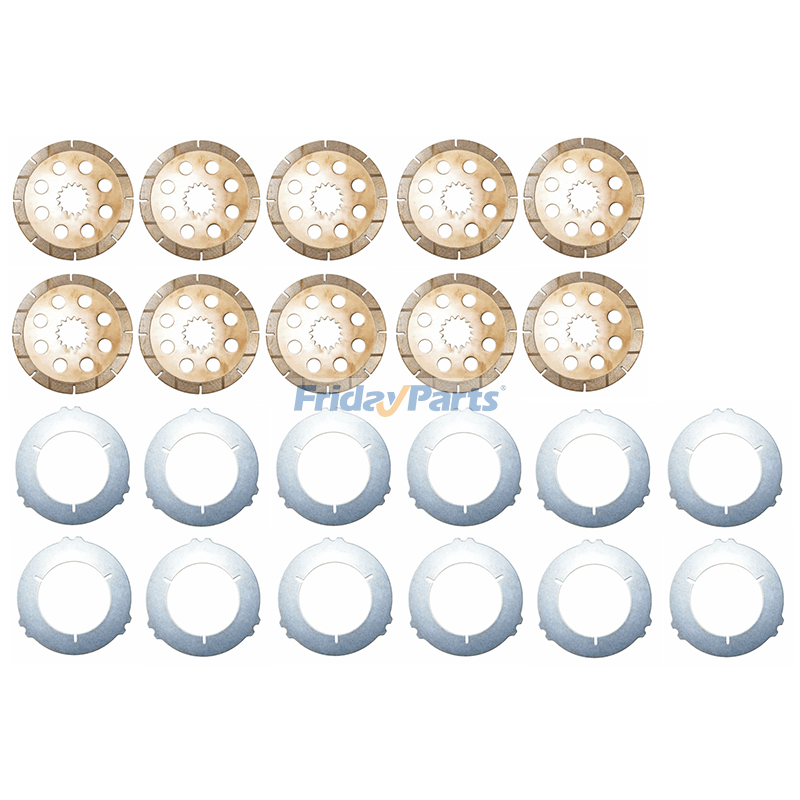 22 PCS クラッチ ディスク 450/10211 & 450/10212 JCB バックホー ローダー 3D-4WD ホイール ローダー 415 用