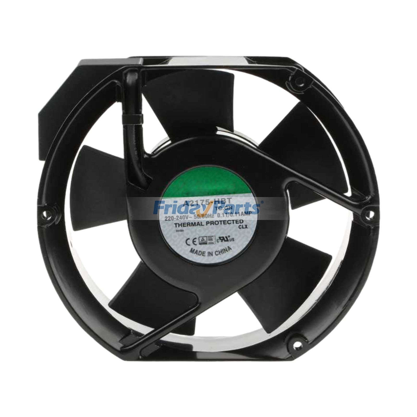 Ventilateur de refroidissement axial à roulement à billes Ebmpapst A2175-HBT TC.GN, 220-240 V, 171 x 151 x 51 mm (pièce de rechange).