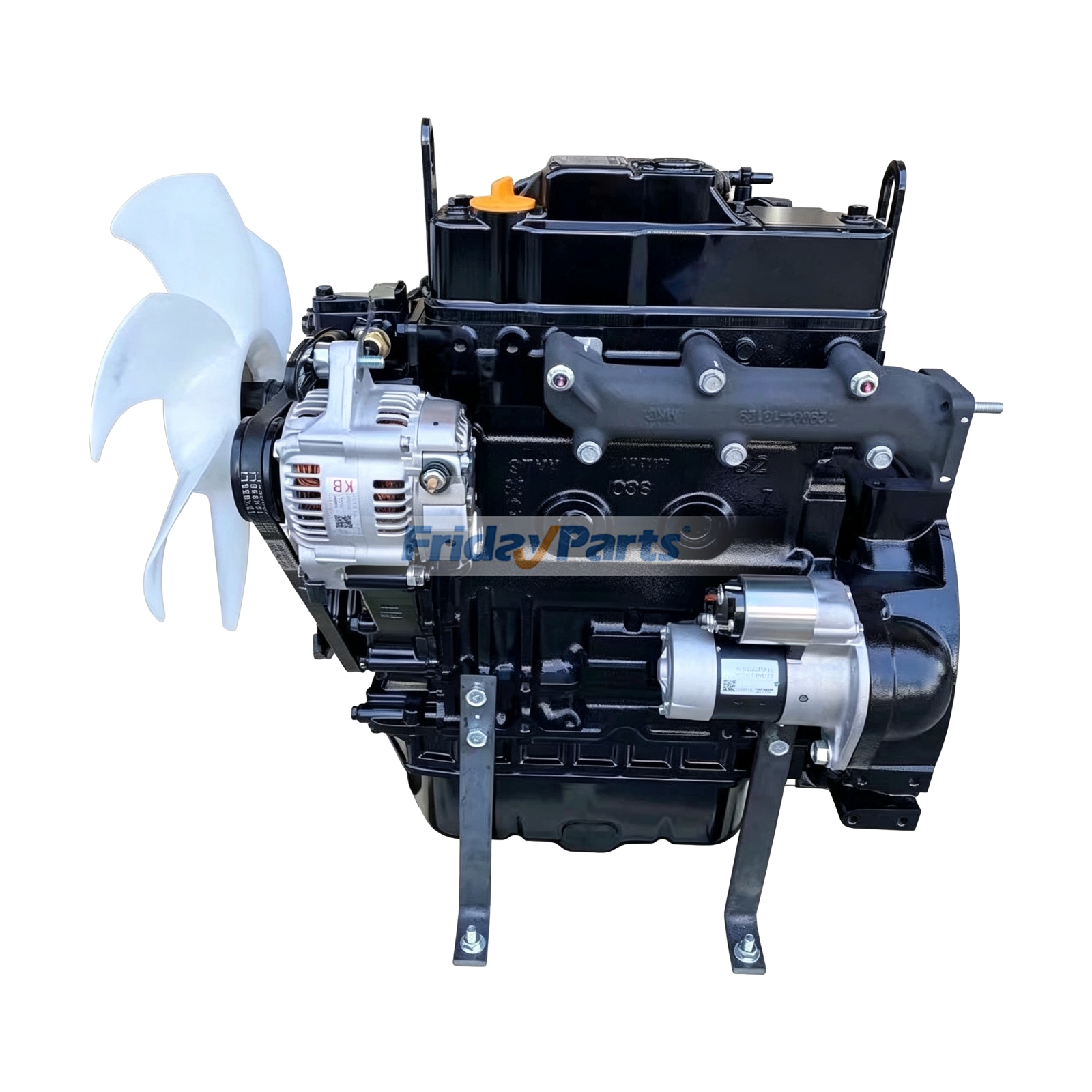 2200RPM 19.6kW Engine Assembly 1910238001 for Yanmar Engine 3TNV88 Takeuchi Excavator TB235