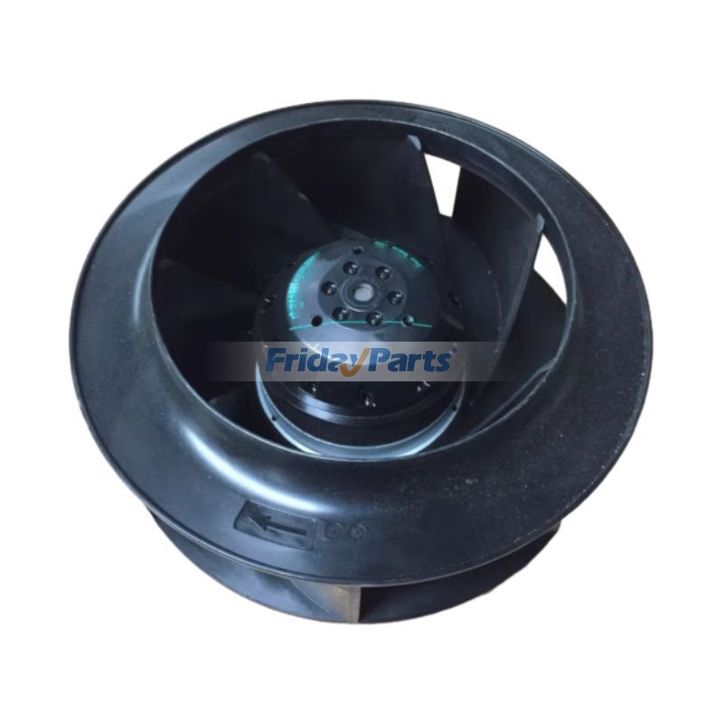 Soplador centrífugo de 220 V CA y 8,5 pulgadas con giro antihorario FW068-0452E03 para equipos industriales