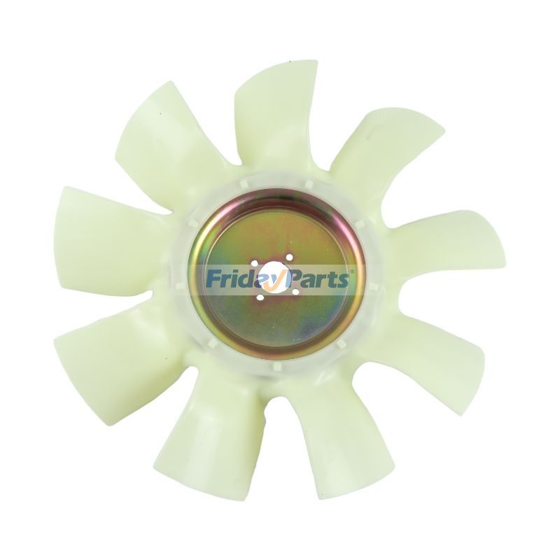 Lâmina de ventilador de resfriamento de 22" 30/925525 para carregadeira JCB 411 416 526 540 214E 215S 3CXSM 4CXSM444 Telehandler 520S 526S 540SX