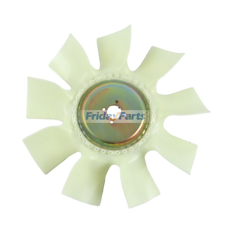 Lâmina de ventilador de resfriamento de 22" 30/925525 para carregadeira JCB 411 416 526 540 214E 215S 3CXSM 4CXSM444 Telehandler 520S 526S 540SX para Motor,Carregadora ,Manipulador Telescópico,Outros Equipamentos de Construção