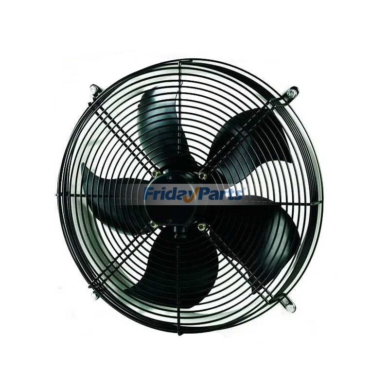 Ventilador axial HRT/4-451-24-BPN de 230/400 V, 50/60 Hz y 17,7" para sistema de climatización industrial con servomotor. para Equipo Industrial