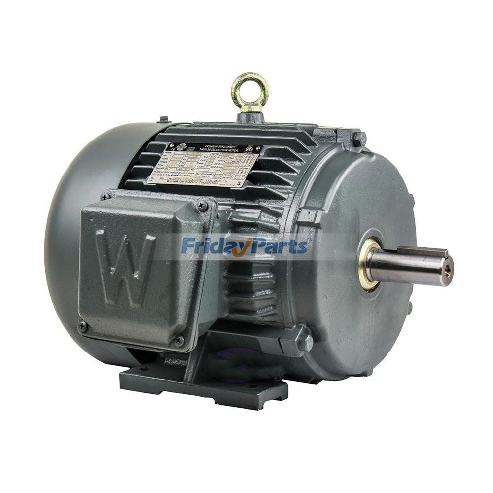Motor PEWWE3-36-182T de alta eficiencia para trabajo pesado, 230/460 V, 3600 RPM, 3 HP, para ventilador, compresor de aire, transportador, mezclador y agitador.