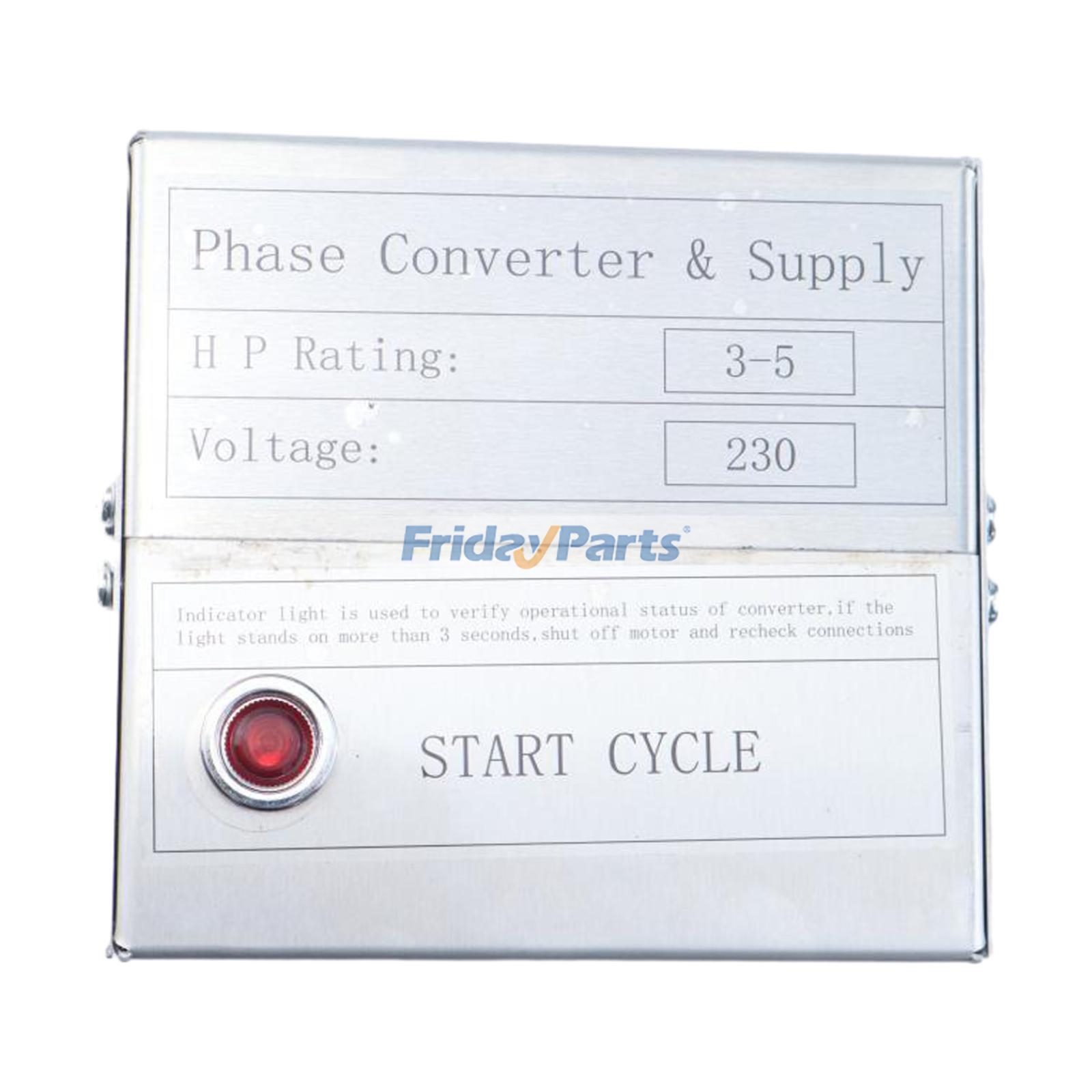 230V 3-5 HP Digital Static Phase Converter Replacement for SCM05 for less