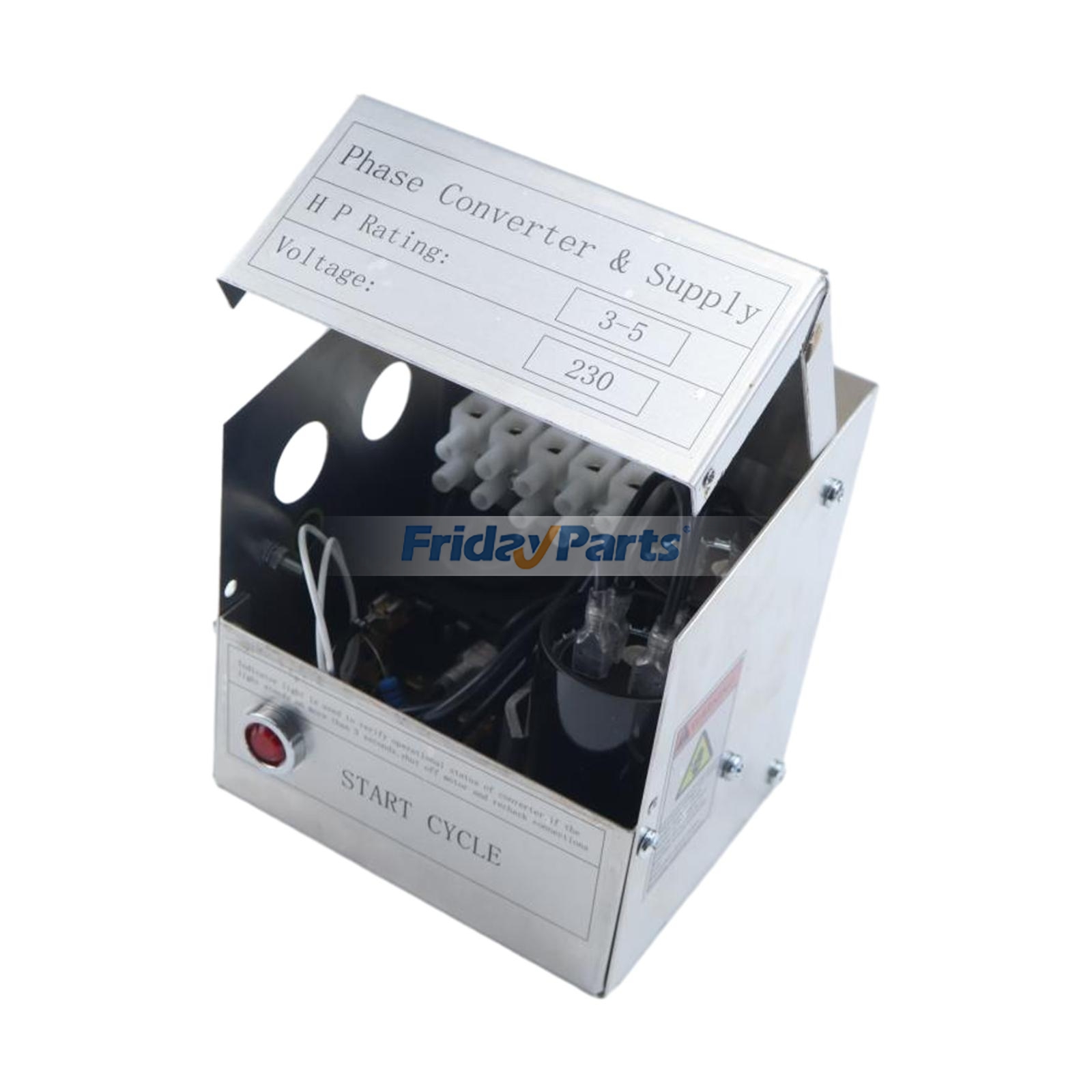 230V 3-5 HP Digital Static Phase Converter Replacement for SCM05