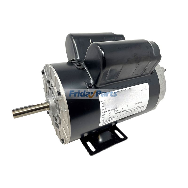 Motor eléctrico de eje de 5/8" y 230 V, 3,7 HP, MC019700AV, MC019700IP, MC019700SJ para compresor de aire Campbell Hausfeld