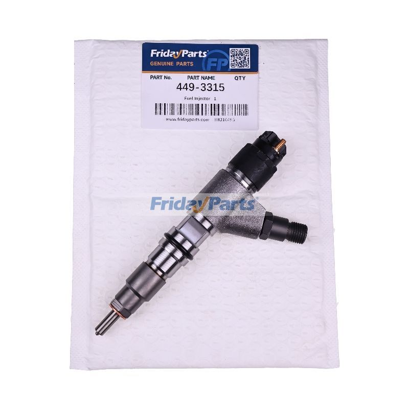 Inyector de combustible Common Rail 449-3315 para motor Caterpillar CAT C4.4 Excavadora 318D2L 313D2 318D2 320 320D2