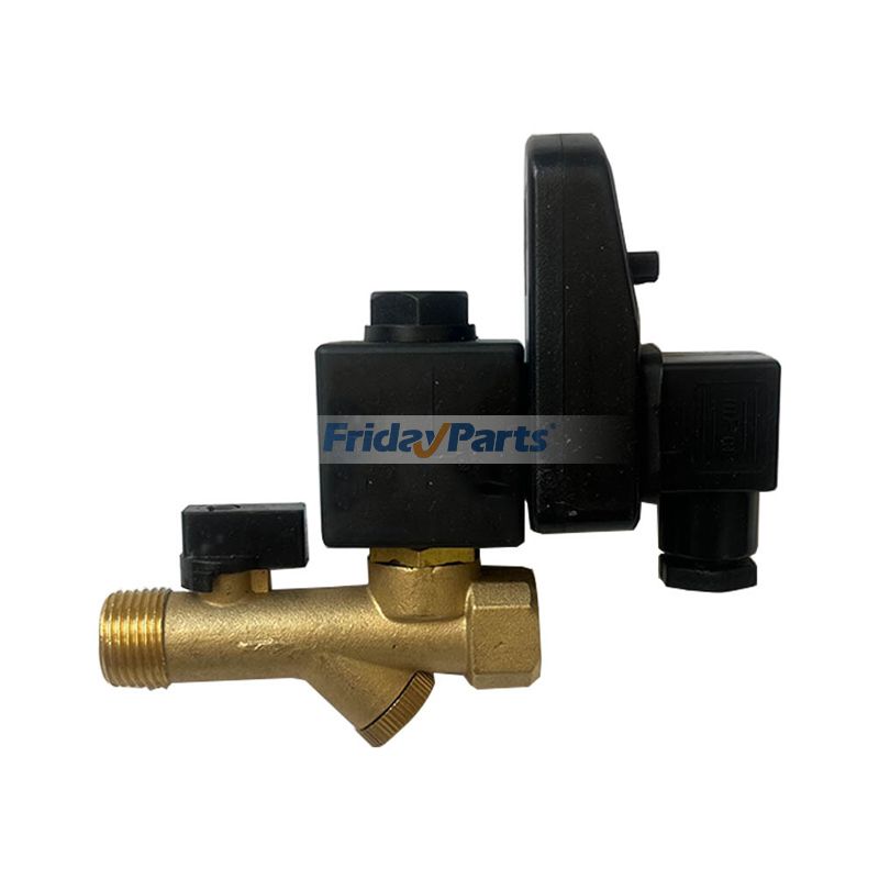 Vanne de vidange électrique 24 V CC 02250170-783 pour compresseur d'air Sullair séries 16/18 4500P 5500