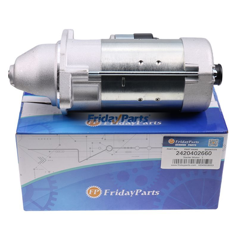 Starter Motor 2420402660 for Haulotte Boom Lift HA16PX HA16SPX HA18SPX HA18PX HA51JRT