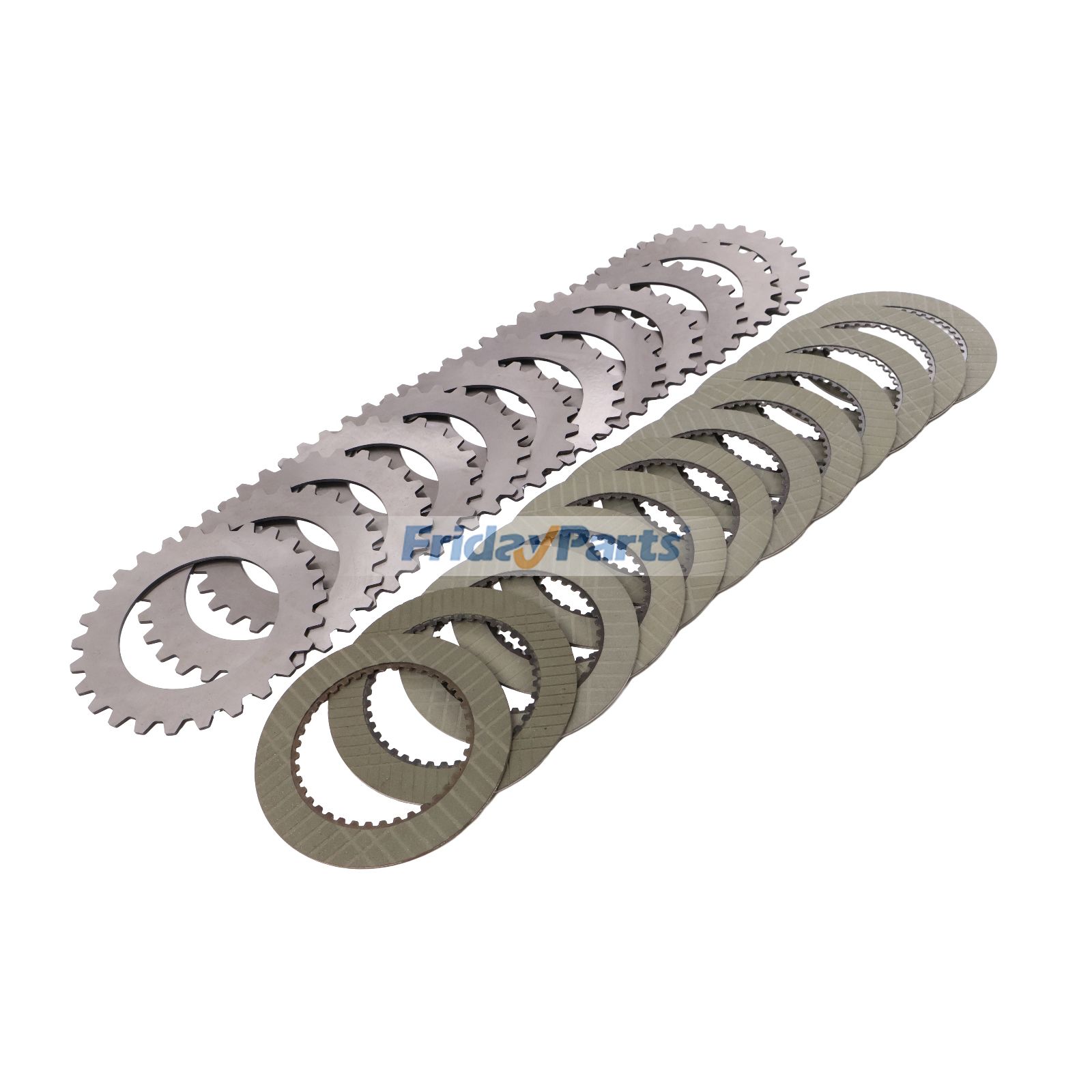 24 discos de embrague 9968290 9968289 para cargadoras New Holland 555E, 575E, 655E, 675E, B100B, B110, LB110, LB110.B, LB75.B y LB90