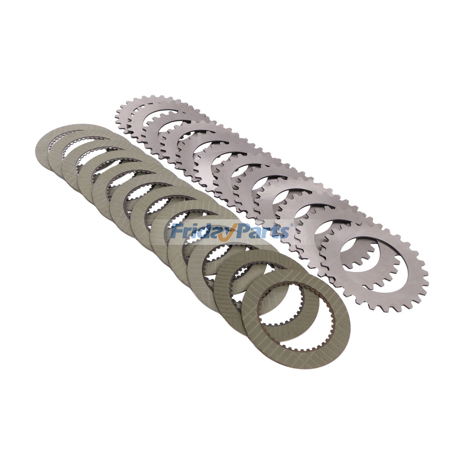 24 discos de embrague 9968290 9968289 para cargadoras New Holland 555E, 575E, 655E, 675E, B100B, B110, LB110, LB110.B, LB75.B y LB90