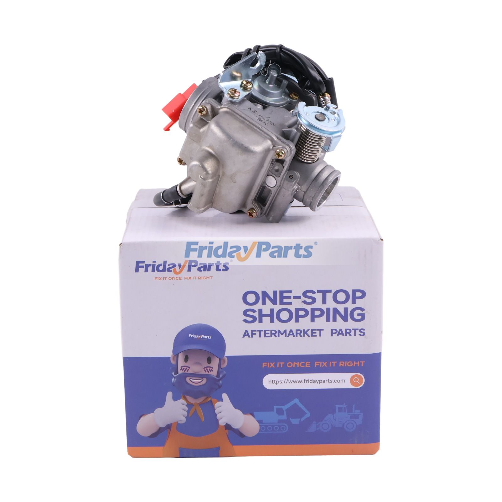 24mm Carburetor for GY6 125cc 150cc 4 Stroke Kazuma Baja Kymco Taotao SunL Tank Scooter ATV