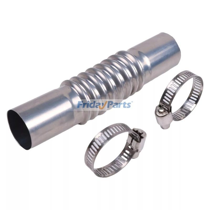 Webasto Eberspacher エアヒーター用 24mm 排気管チューブ ストレート コネクタ クランプ付き