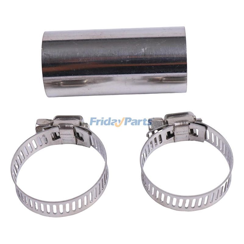 他ブランド用用24mm ヒーター排気管コネクタ、Webasto Eberspacher ボートヒーター エアパーキングヒーター ガスベントホース用 クランプ付き