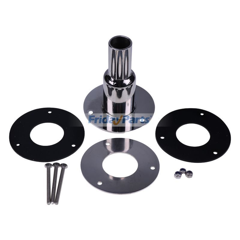 Marine-Auspuffanschluss für Diesel-Standheizungen – 24-mm-Rohrverschraubung