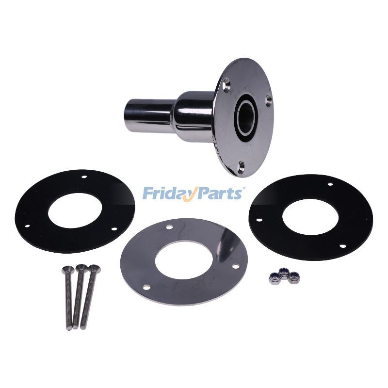 Puerto de escape marino para calentadores de estacionamiento diésel: conexión de tubería de 24 mm de FridayParts