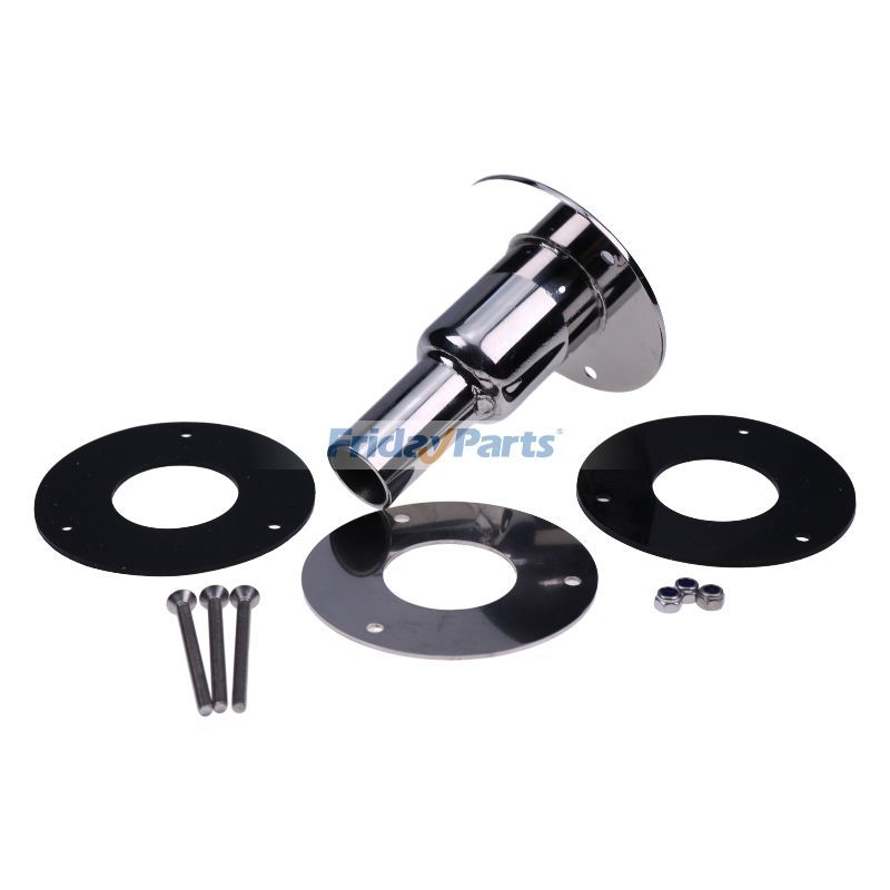 Puerto de escape marino para calentadores de estacionamiento diésel: conexión de tubería de 24 mm