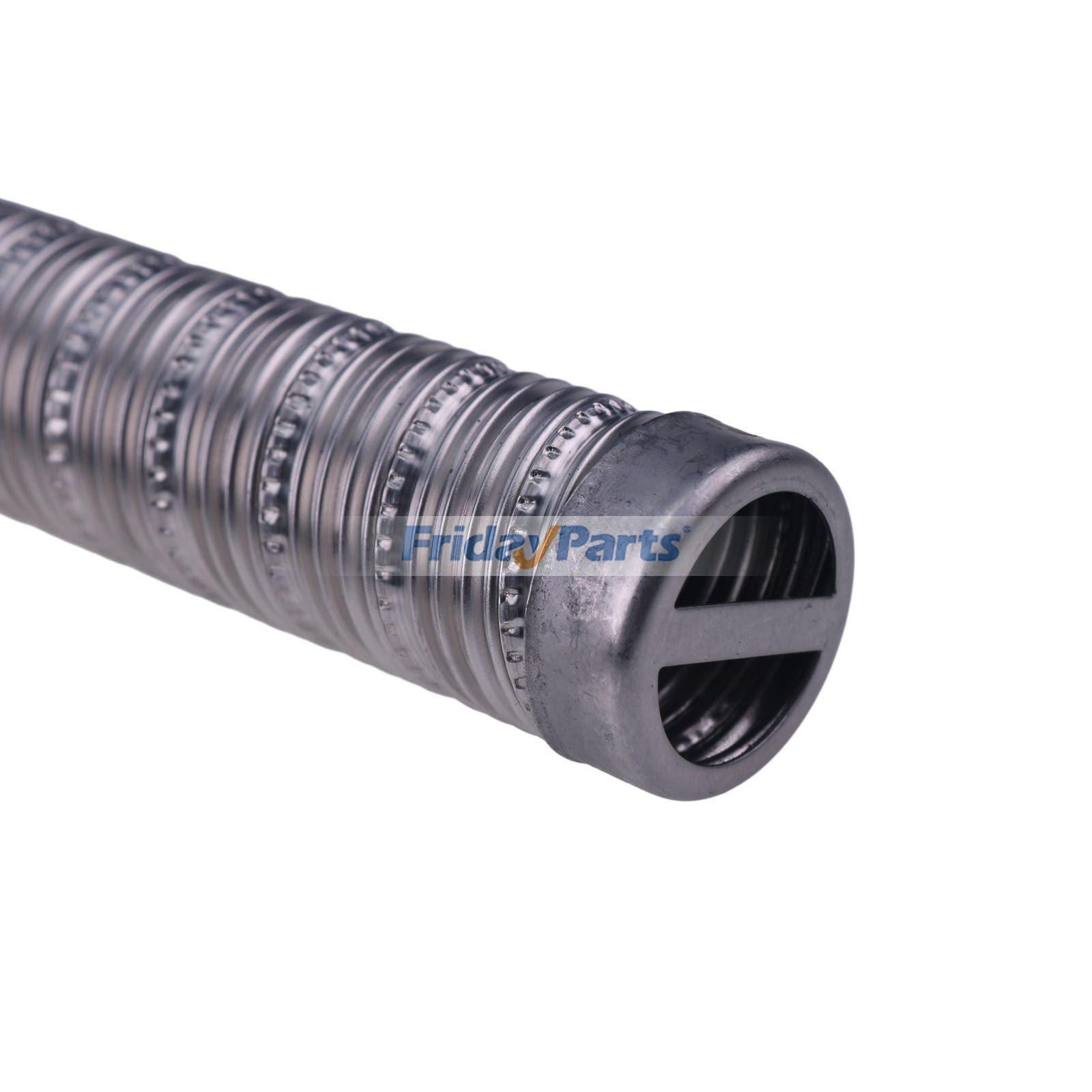 FridayPartsの24mmステンレス製排気管（1m）クランプ付き