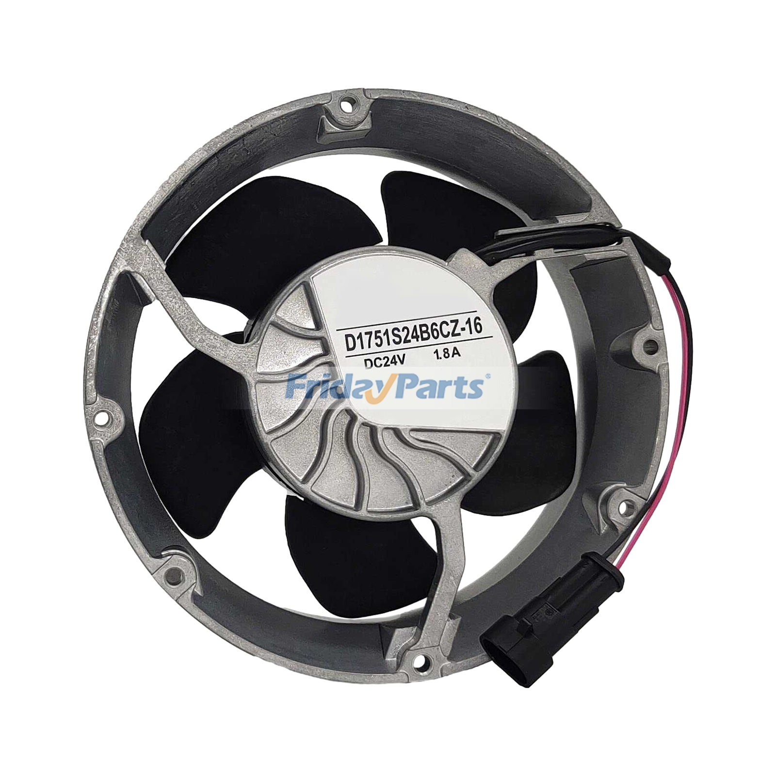 Ventilador de resfriamento de 24V 1.8A 43.2W para Nidec D1751S24B6CZ-16