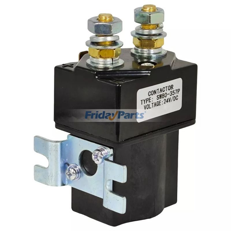 Contacteur solénoïde Albright 24 V 100 A SW80-357P scellé en continu selon IP66