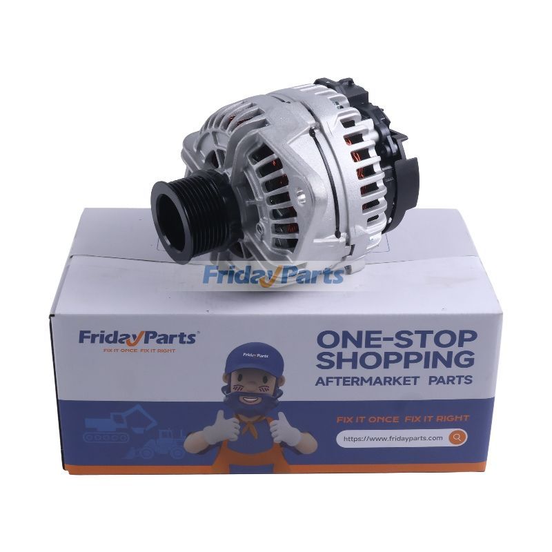 Lichtmaschine 24 V 100 A AT387574 für John Deere Motor 4045 6068 6090 6135 Lader 444J 524K 544J 624J 644K 724K 824K 844K