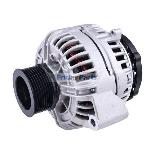 24V 100A Alternator RE538241 for John Deere Engine 4045 6068 6090 6135 ...